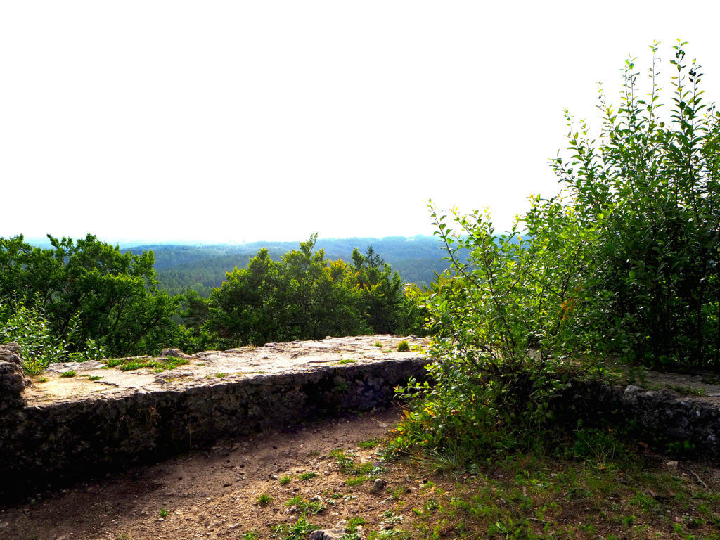 Ausblick Burgruine Hollenberg