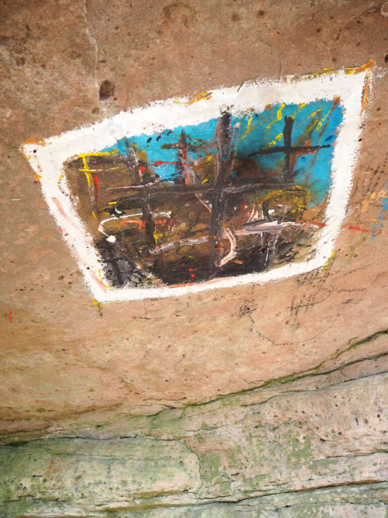 Kunst auf Stein - ein Steinbild