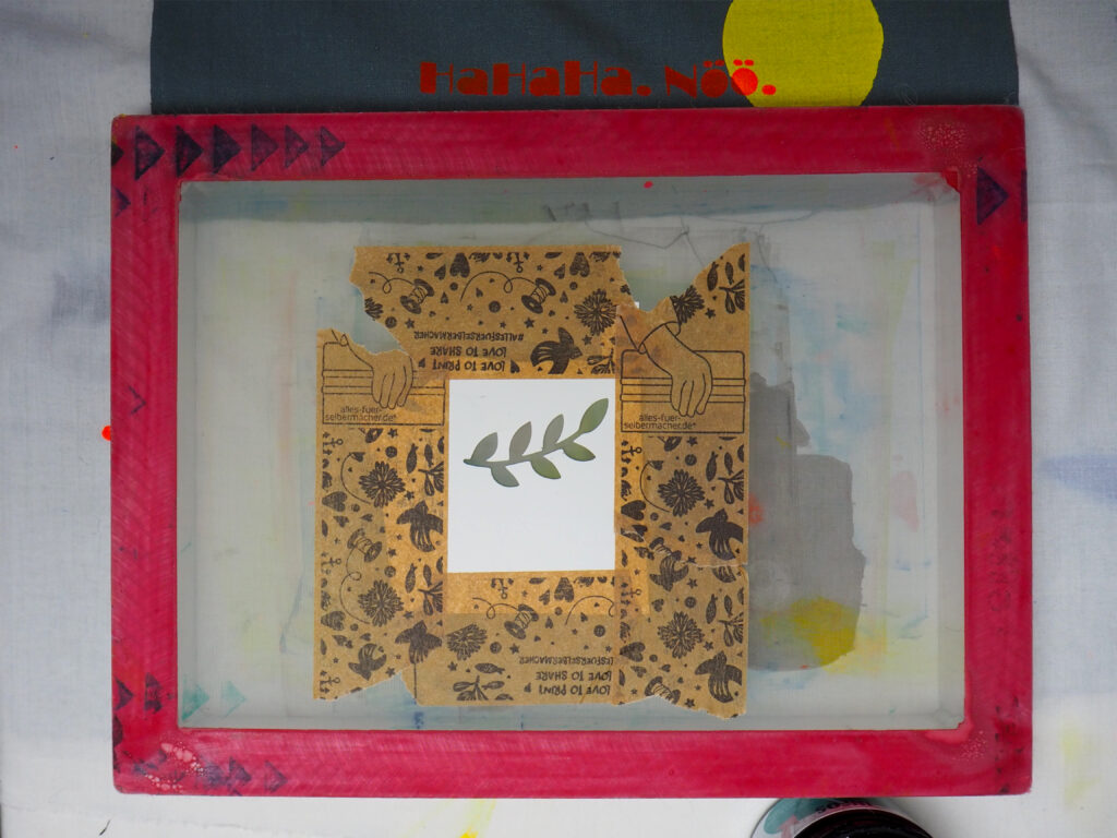 Rahmen für Textildruck DIY