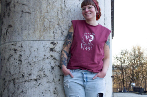 T-Shirt geplottet mit eigenen Muster