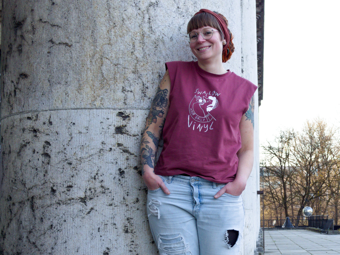 T-Shirt geplottet mit eigenen Muster