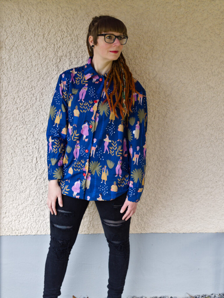 Oversizebluse nähen