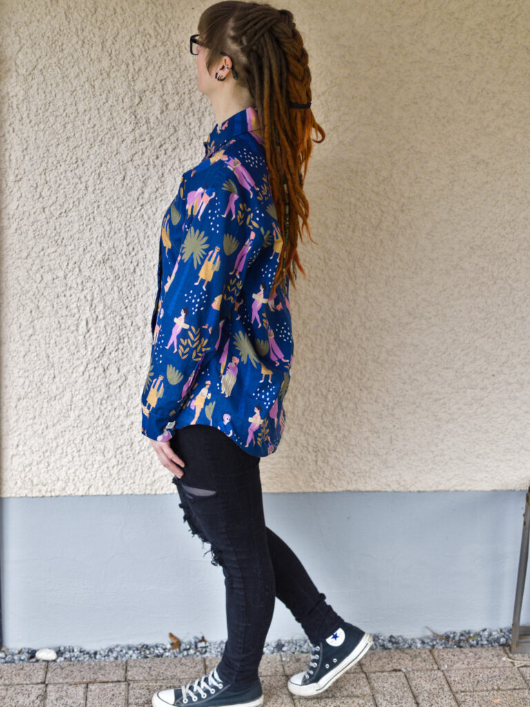 Obersize Bluse Nevel von Krullenbol