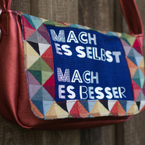 Tasche mit Wechselklappe nähen