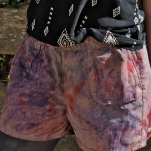 Hose färben mit Konfetty tie dye