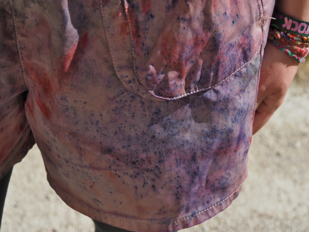 Konfetti Tie dye Upcycling Hose