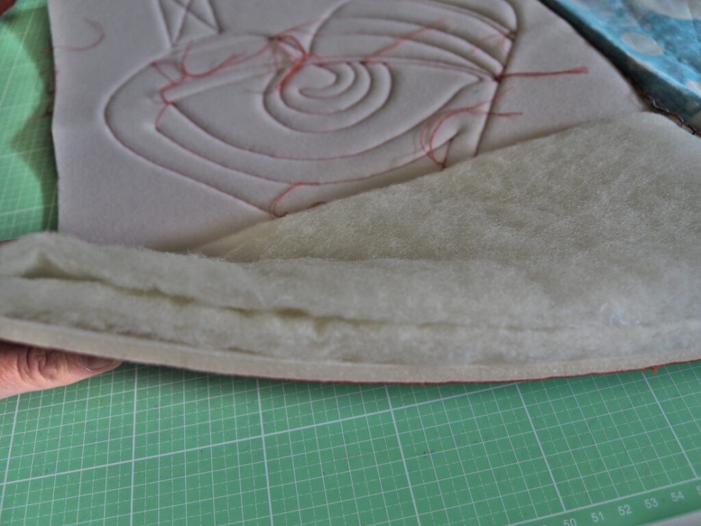 Fleece als doppelte Verstärkung