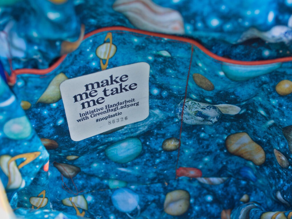 make me take me der Initiative Handarbeit #noplastic