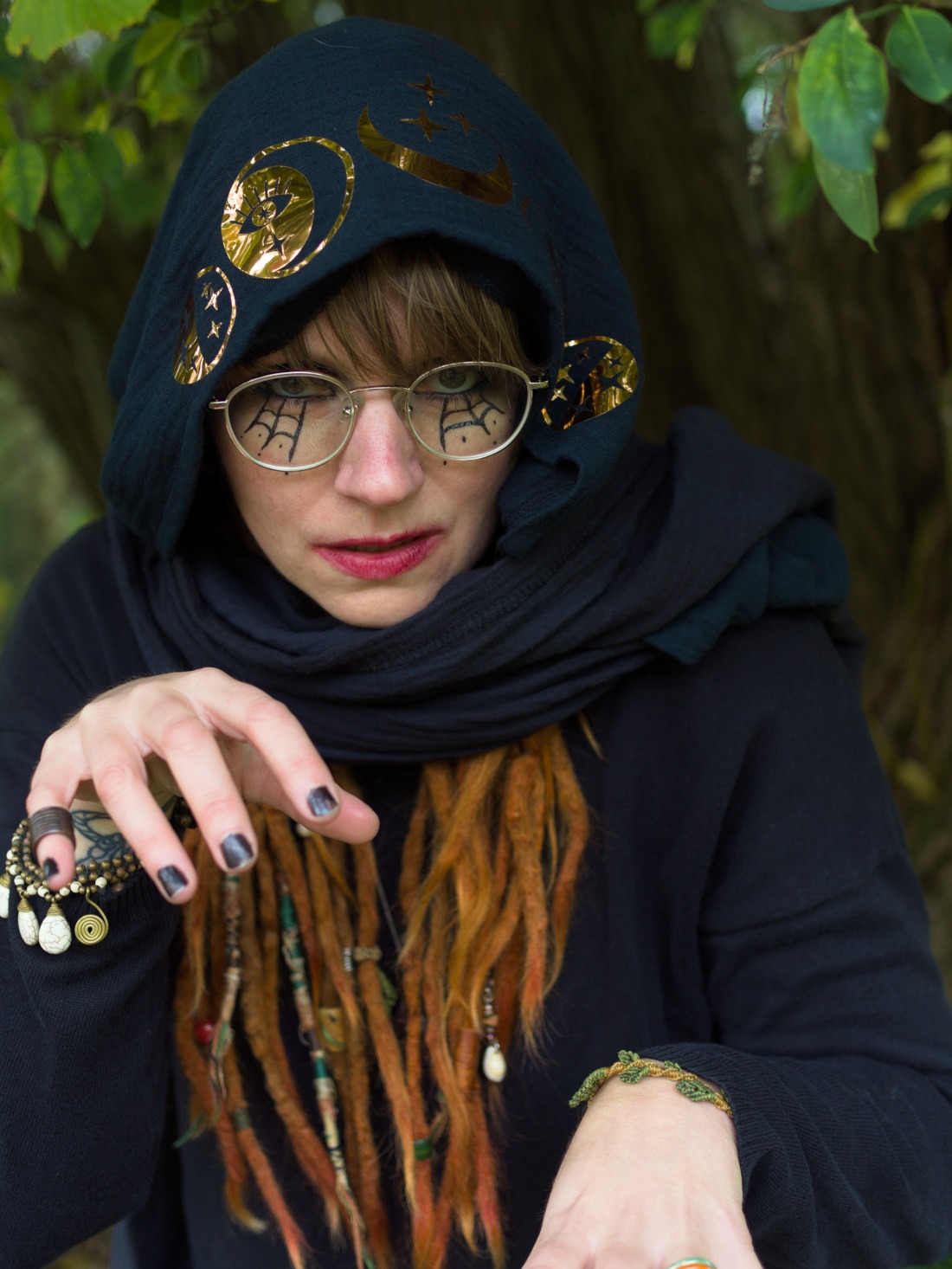 Hexen Cape nähen