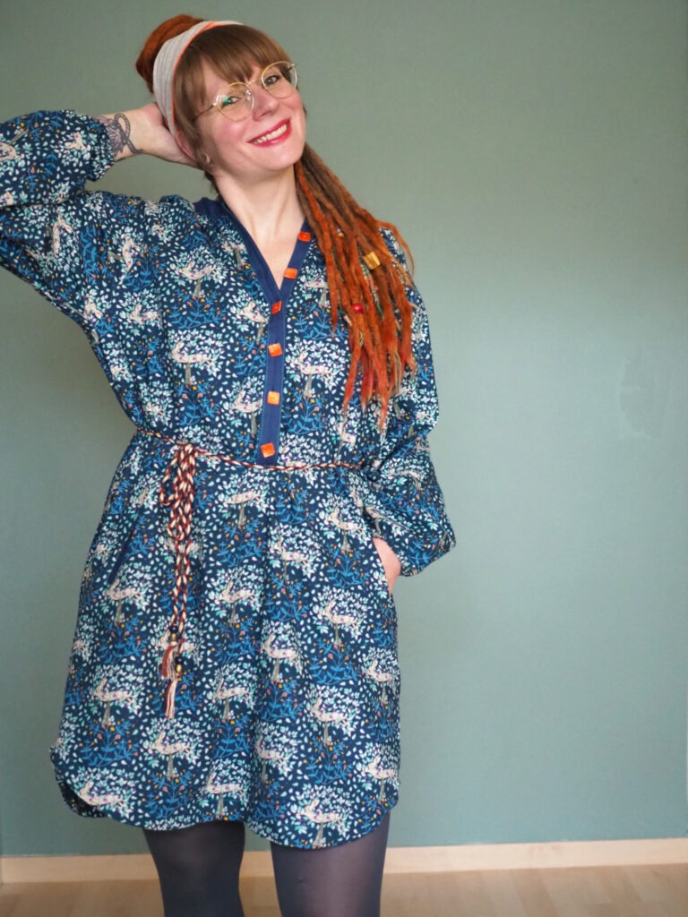 Hemdblusenkleid Schnittmuster Lieb's Hemd