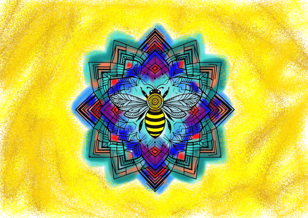 Bienen Mandala