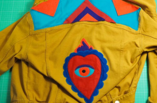 Jeansjacken Upcycling Refashion